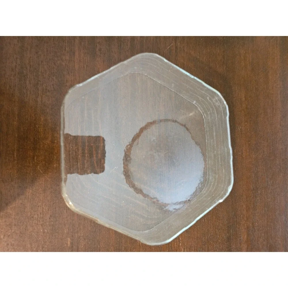 Longaberger Generations Basket Protector Home 9 Inch Clear Hexagonal Plastic